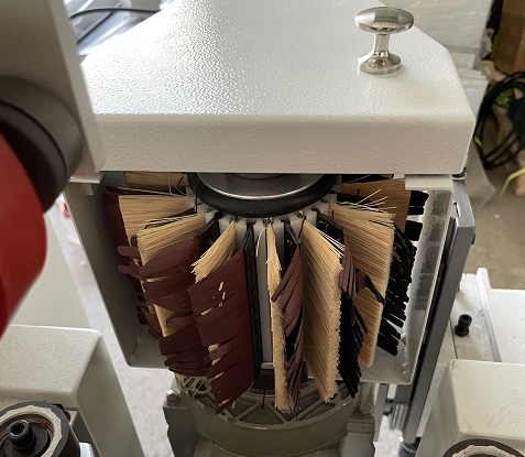 Wood Door Cabinet Profiled Polishing Machine