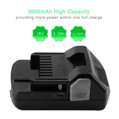 18V Lithium-ion Replacement Battery for Metabo Hitachi Tools