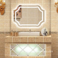 Anti-Fog LED Wall-Mounted Bathroom Mirror with Touch Switch