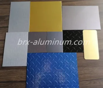 Anodized Aluminum Sheet with Different Surface Treatment