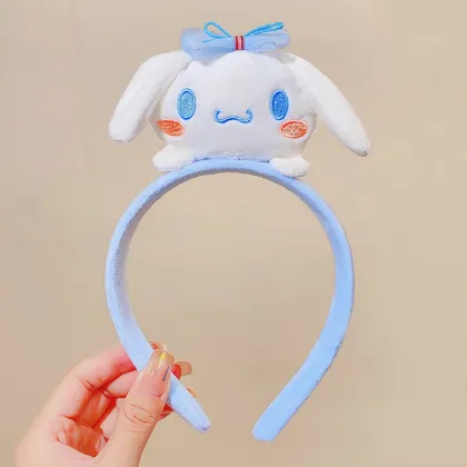 Korean Cute Cartoon Hair Hoop Doll Headband for Women and Girls