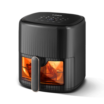 Smart Viewable Kitchen Appliance: 6L Electric Air Fryer