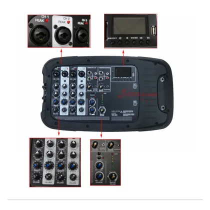 MPE-10 Portable Plastic Active Speaker with Digital Amplifier