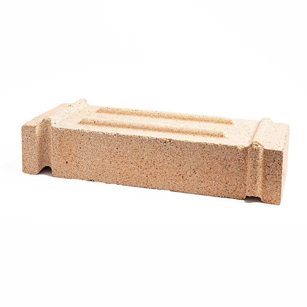 Low creep clay bricks Shaped bricks white