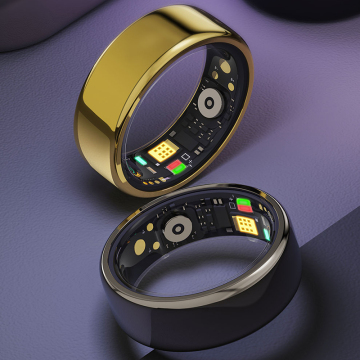 Bluetooth Android Smart Ring for Sleep Tracking, Health Monitoring, Blood Pressure, and Oxygen Measurement