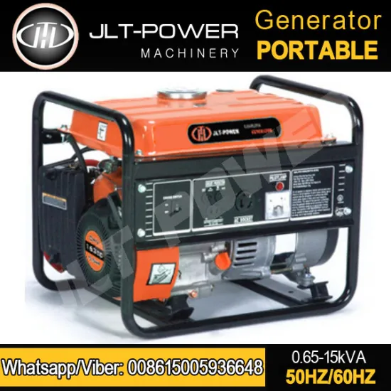 JLT POWER Air cooled 1kva gasoline generator recoil start