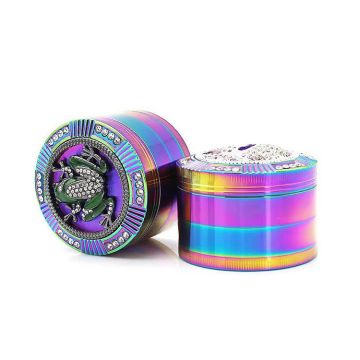Aluminum Alloy Rainbow Herb Grinders: Latest Fashion Trends in Shisha Tobacco Accessories