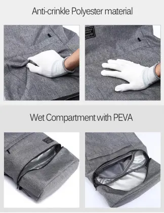 15.6 Inch Anti-Theft Waterproof Day Laptop Backpack