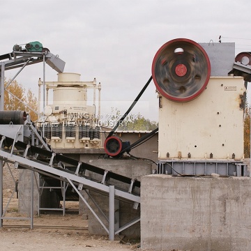 50 TPH Rock Basalt Granite Crushing Production Line Equipment