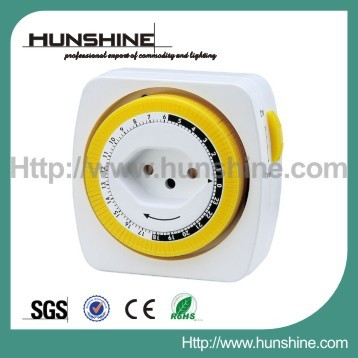 24 hours mechanical timer switch manual timer switch