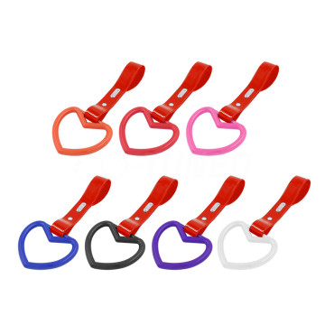 Glow in the Dark Cat Heart-shaped Tsurikawa Ring JDM Plastic Handle Strap" 

However, to make it more SEO-friendly and concise, you might consider:

"JDM Cat Heart-shaped Tsurikawa Ring Glow in the Dark Plastic Strap