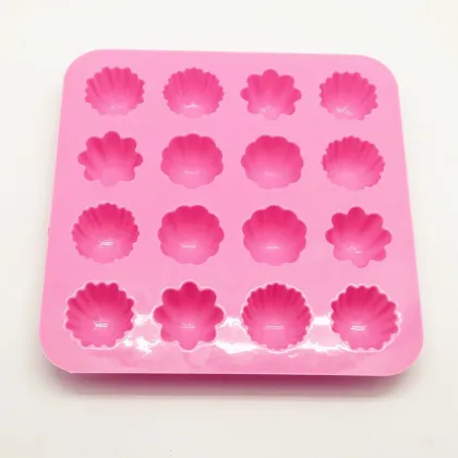 BPA free flower shape Silicone ice lattice ice cube tray mini ice cube maker /homemade ice cream maker