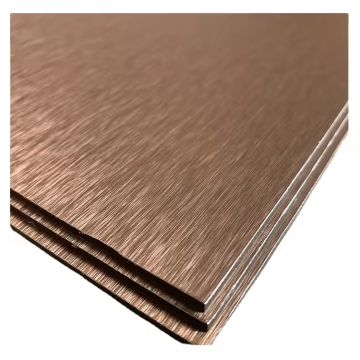 Silver and Gold Brush 3mm 4mm Alucobond Waterproof Aluminum Composite Panels