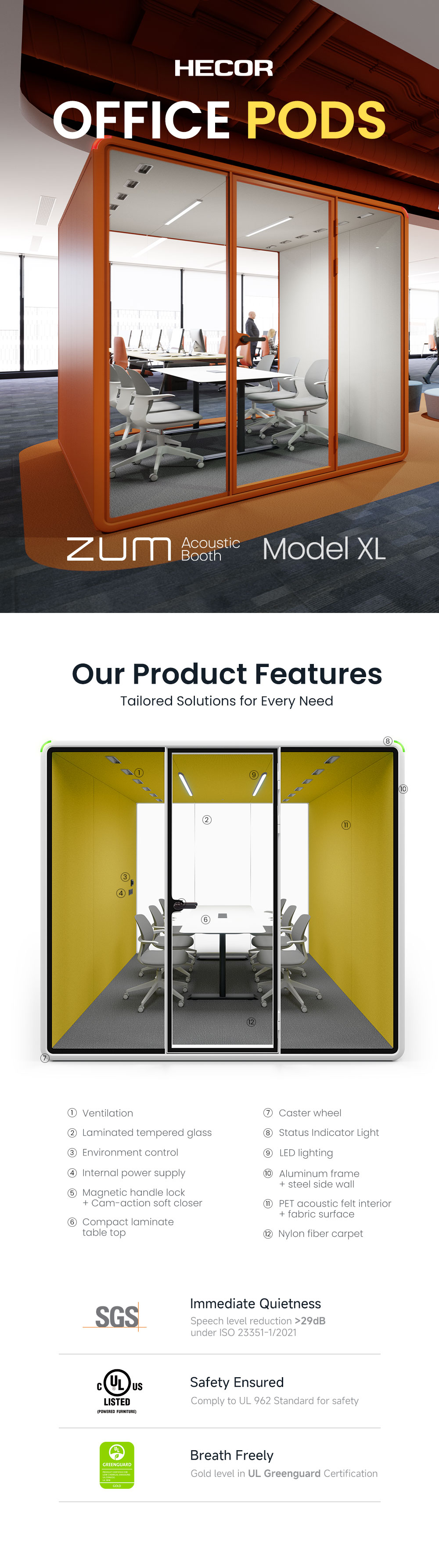Large Capacity Team Booth