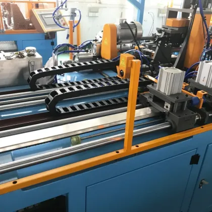 Automatic Double-Head Pipe Threading Machine