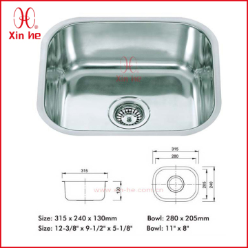 304 stainless steel single kichen sink design house