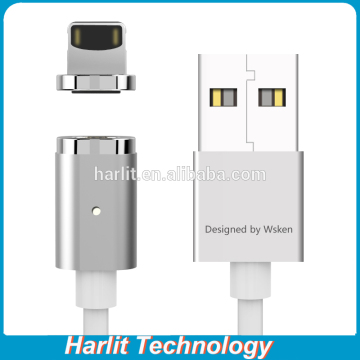 WSKEN Mini USB Charge Cable With Detachable Magnetic Connector Strong Magnet Force