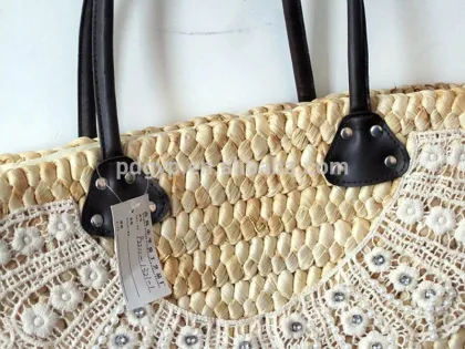 Best handmade wheat straw shopping basket