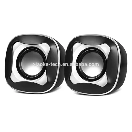 High quality 2.0 system computer audio speakers