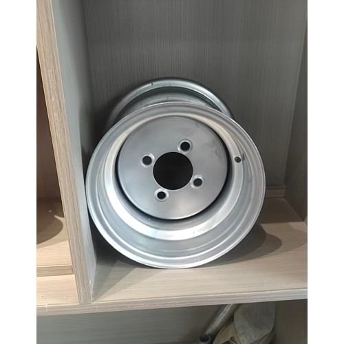 Steel Wheels 12x4 4-100 Powder Coated Trailer Wheel