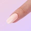 Super thin short oval full cover false nails