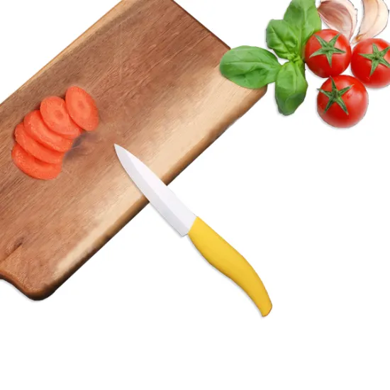 4 Inches TPR Handle Ceramic Utility Knife