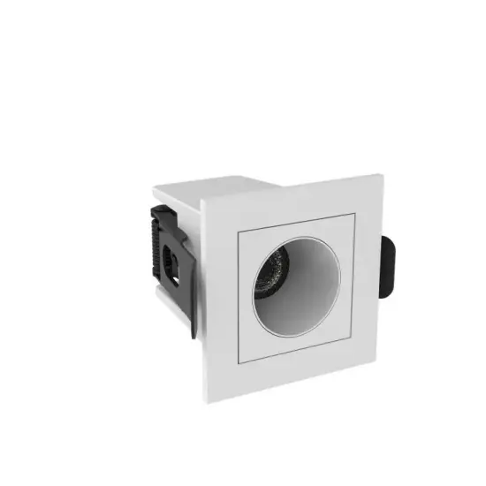 2W LED Spotlight: High-Quality Recessed Aluminum Lamp for Home and Office
