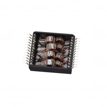 SMD Port 1000BASE-T 24 Pin Ethernet Lan Transformer
