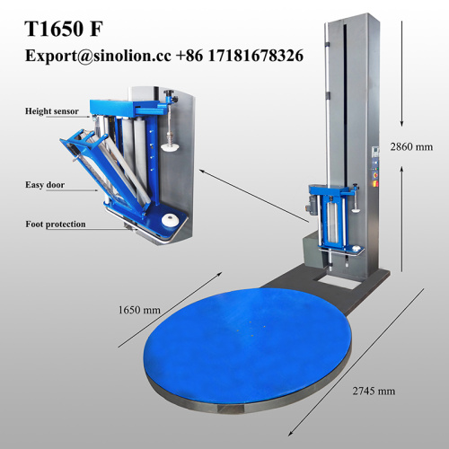 PLC Control Automatic Pallet Stretch Film