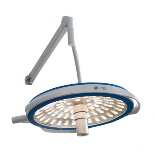 Lampada operatoria Shadowless a due cupole montata a soffitto