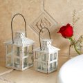 White Metal Decorative Hanging Lantern