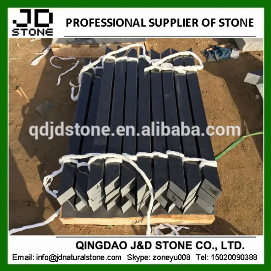 Hebei black granite decoration stone