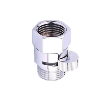 Brass Shower Flow Control Valve - Shut Off Valve for Water Pressure Regulation