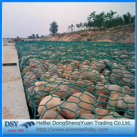Galvanized hexagonal woven gabion box prices