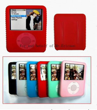 silicone case for ipod nano 3