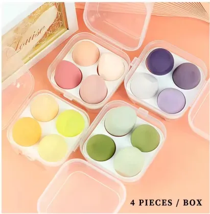 4 pack Makeup Sponge Blender Set
