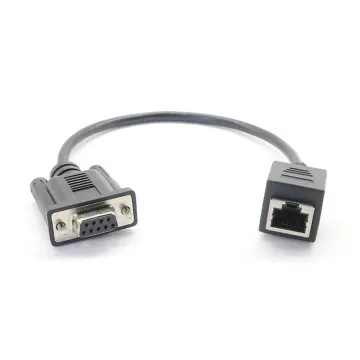 Rj45 8p8c Female Network Extension Cable