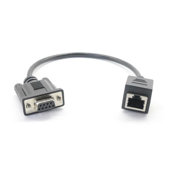 Rj45 8p8c Female Network Extension Cable