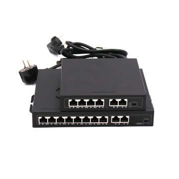 DC48-52V 96W 10pots gigabit poe switch