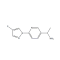 (S) -1- [6- (4-fluoro-1-pyrazolyl) -3-pyridyl] éthanamine utilisée pour le praltétinib (Blu667) Intermediatecas 1980023-96-8