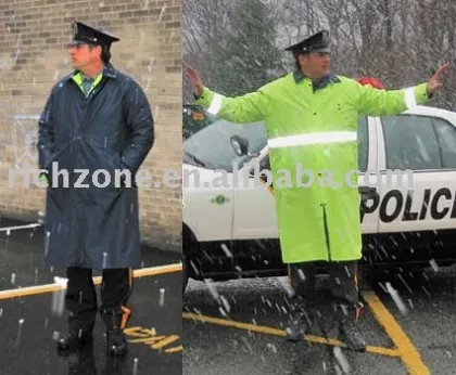 reflective raincoat