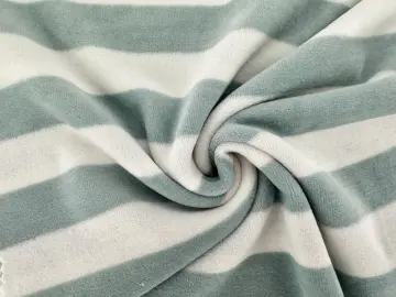 High quality striped velvet material for sale