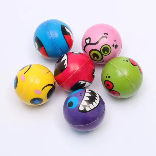 Soft PU Anti-Stress Ball Monster Toy for Children