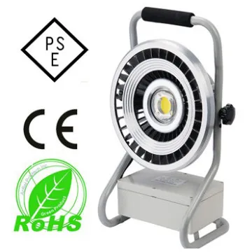 50W Rechargable LED work light Discharge 5 hours IP65, CE , RoSH,PSE