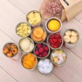 Recipiente de frutas enlatadas de qualidade com abertura fácil