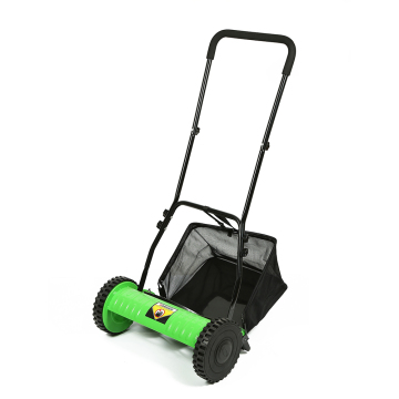 Wholesale Iron Green Manual Hand Push Lawn Mowers for Powerless and Cordless Grass Cutting