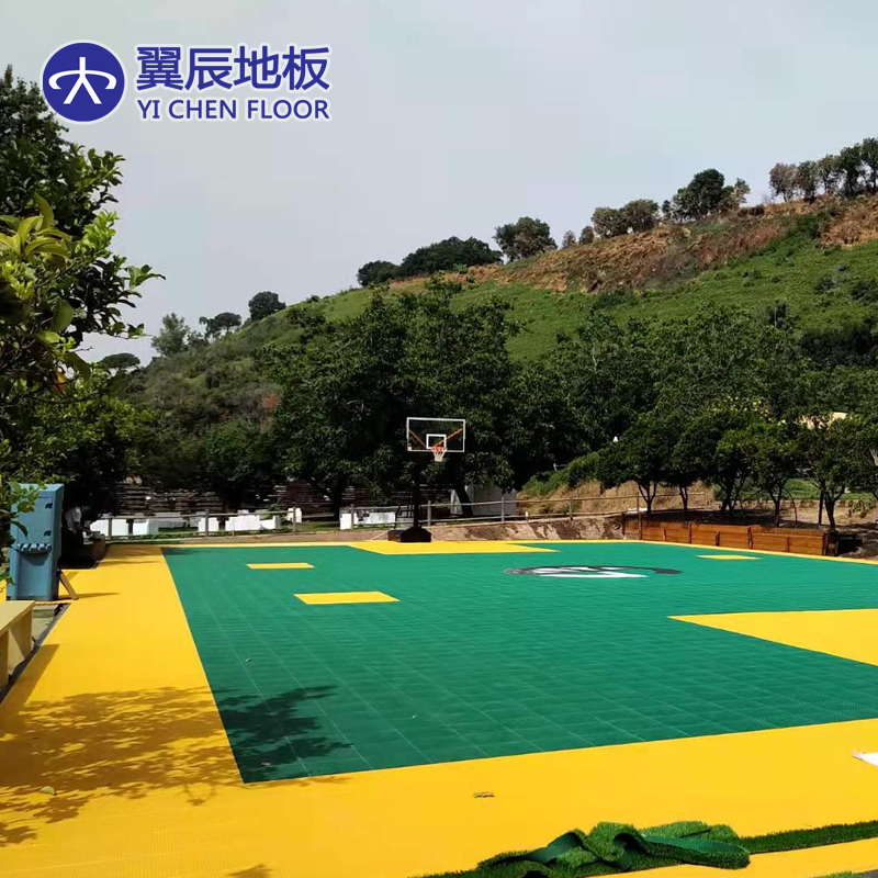 Outdoor Backyard Basketball Court Flooring
