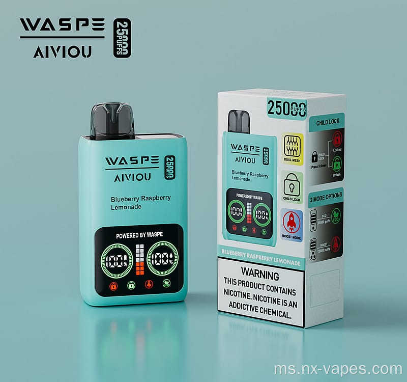Waspe 25000 Puff Vape Vape Borong