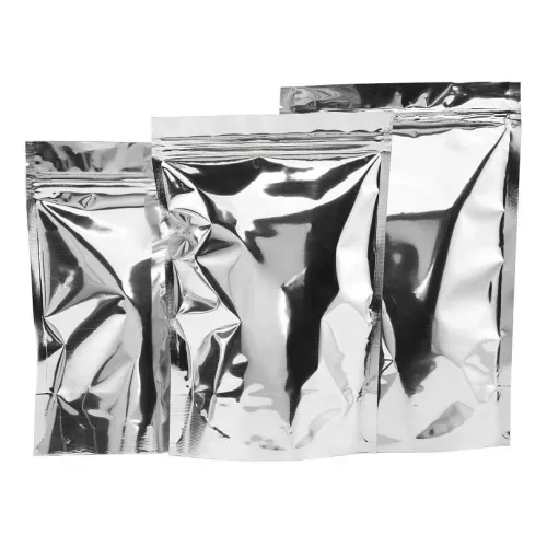 حقيبة هدايا مطلية بالذات مع تصميم عاكس