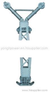 Aluminum Alloy Inner -suspended Lattice Gin Pole 